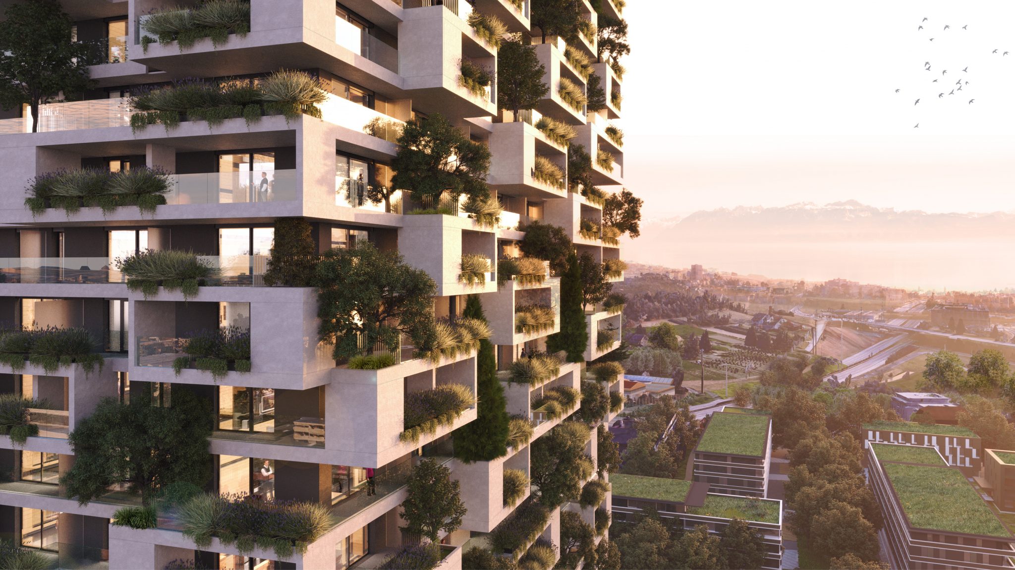 The Tower of Cedars | Lausanne | Stefano Boeri Architetti