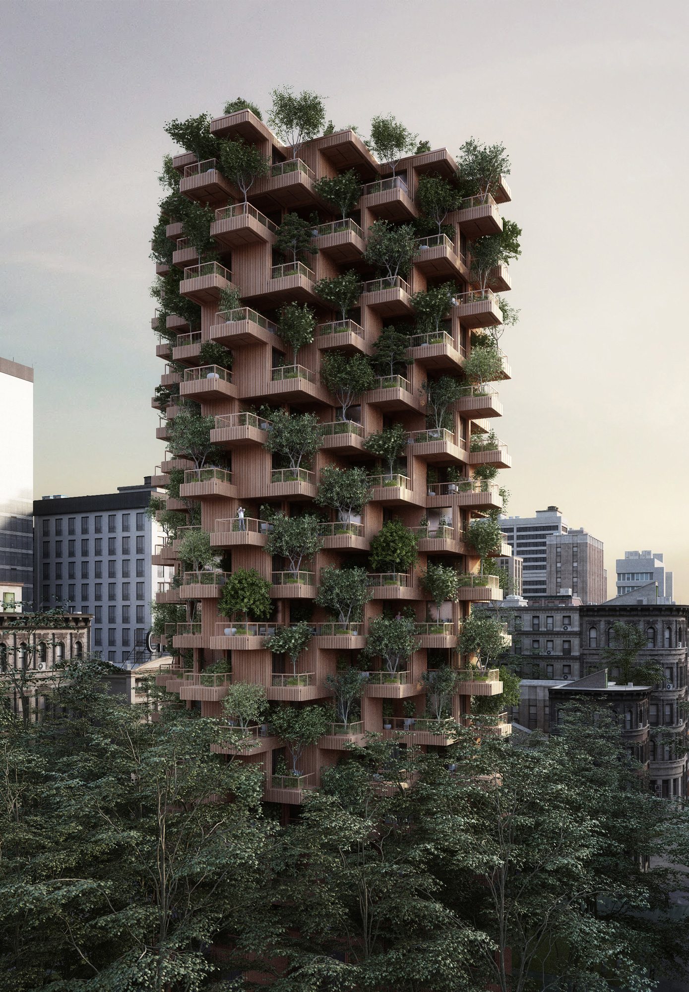 penda toronto tree tower Stefano Boeri Architetti