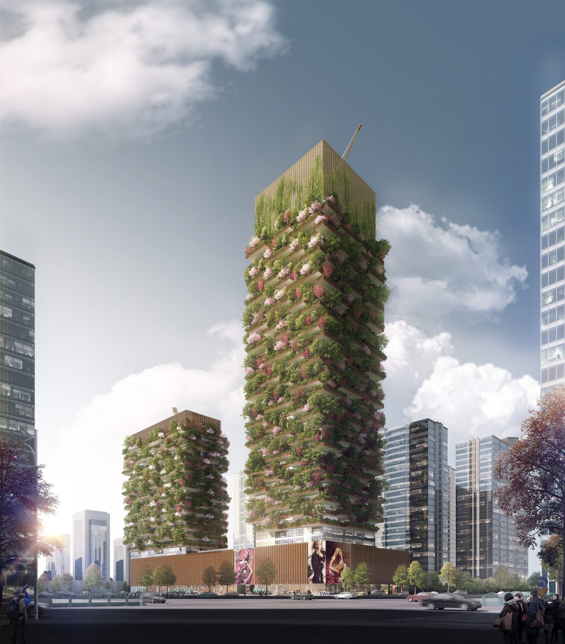 Vertical Forest Nanjing Stefano Boeri Architetti