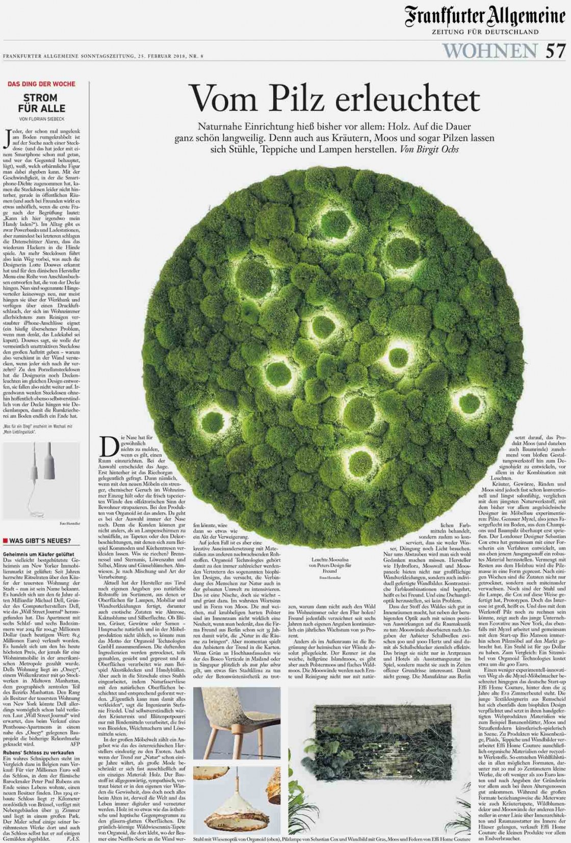 frankfurter allgemeine | natural technologies | Stefano Boeri Architetti