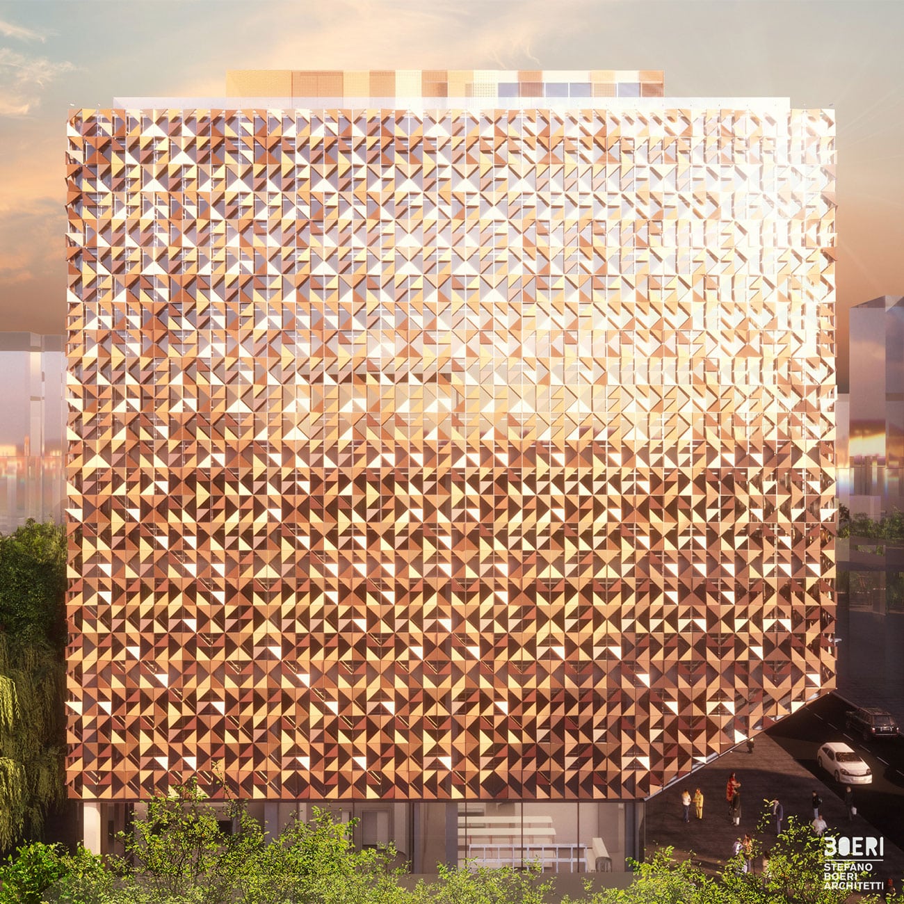 Stefano-Boeri-Architetti_Blloku-cube_Tirana_Facade