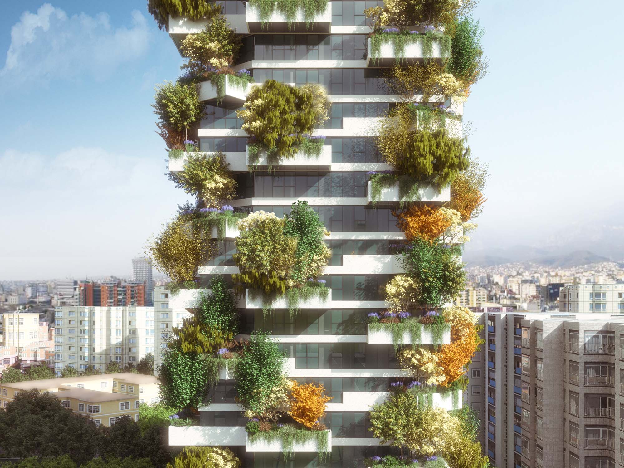 Vertical Forest Tirana Stefano Boeri Architetti