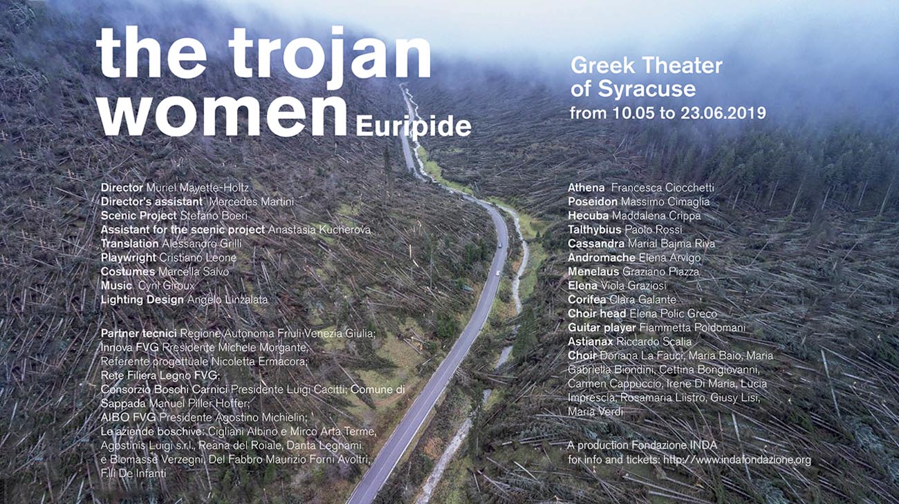 The Trojan Women By Euripides The Premiere At The Greek Theater Of Siracusa Stefano Boeri Architetti