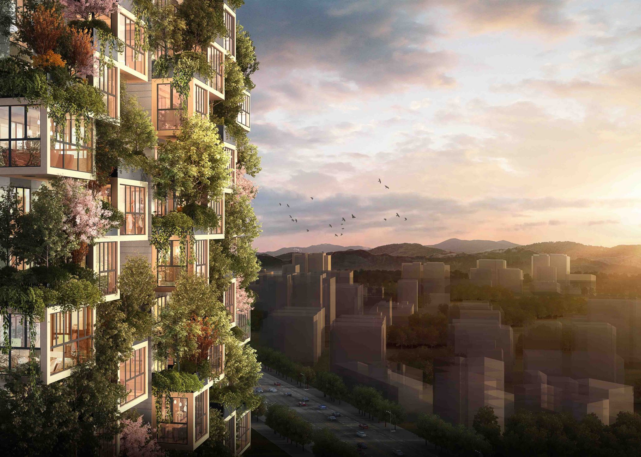 Easyhome Huanggang Vertical Forest City Complex | Stefano Boeri Architetti