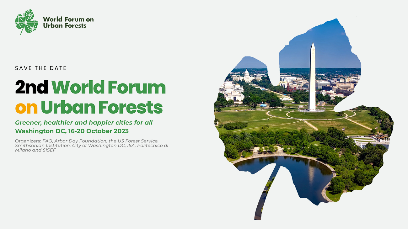 world forum on urban forests washington (WFUF)