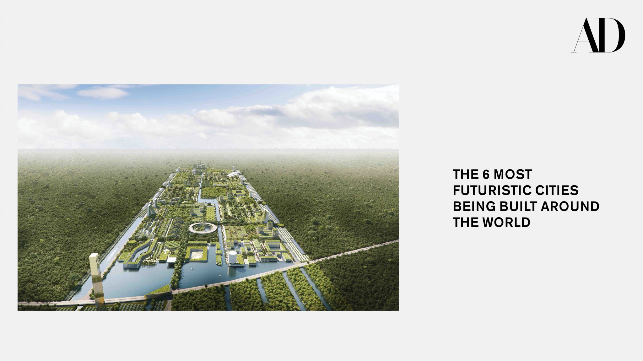 Smart Forest City di Cancun su aasarchitecture