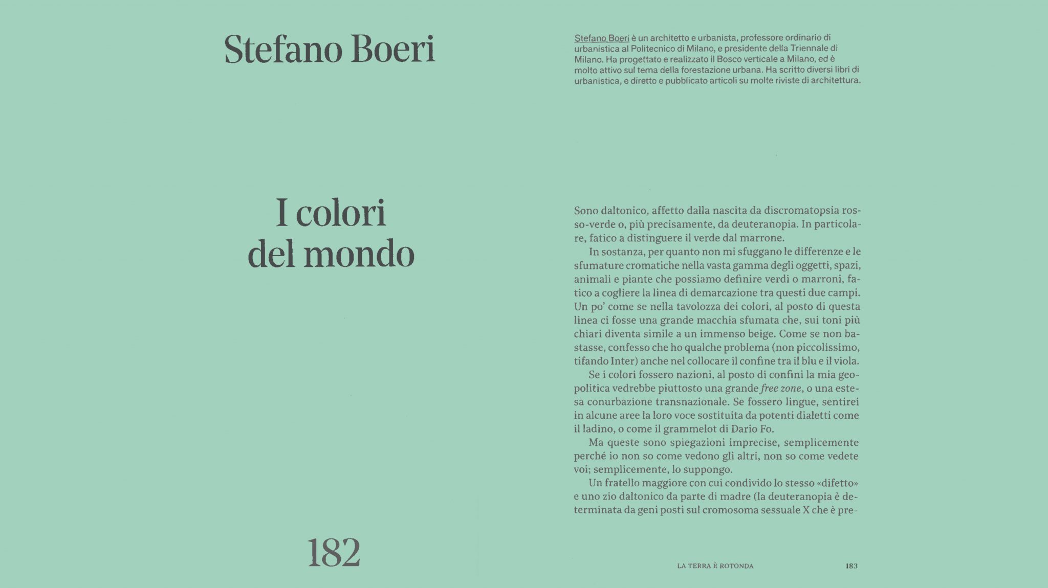 Stefano Boeri in Cose Spiegate Bene, Il Post