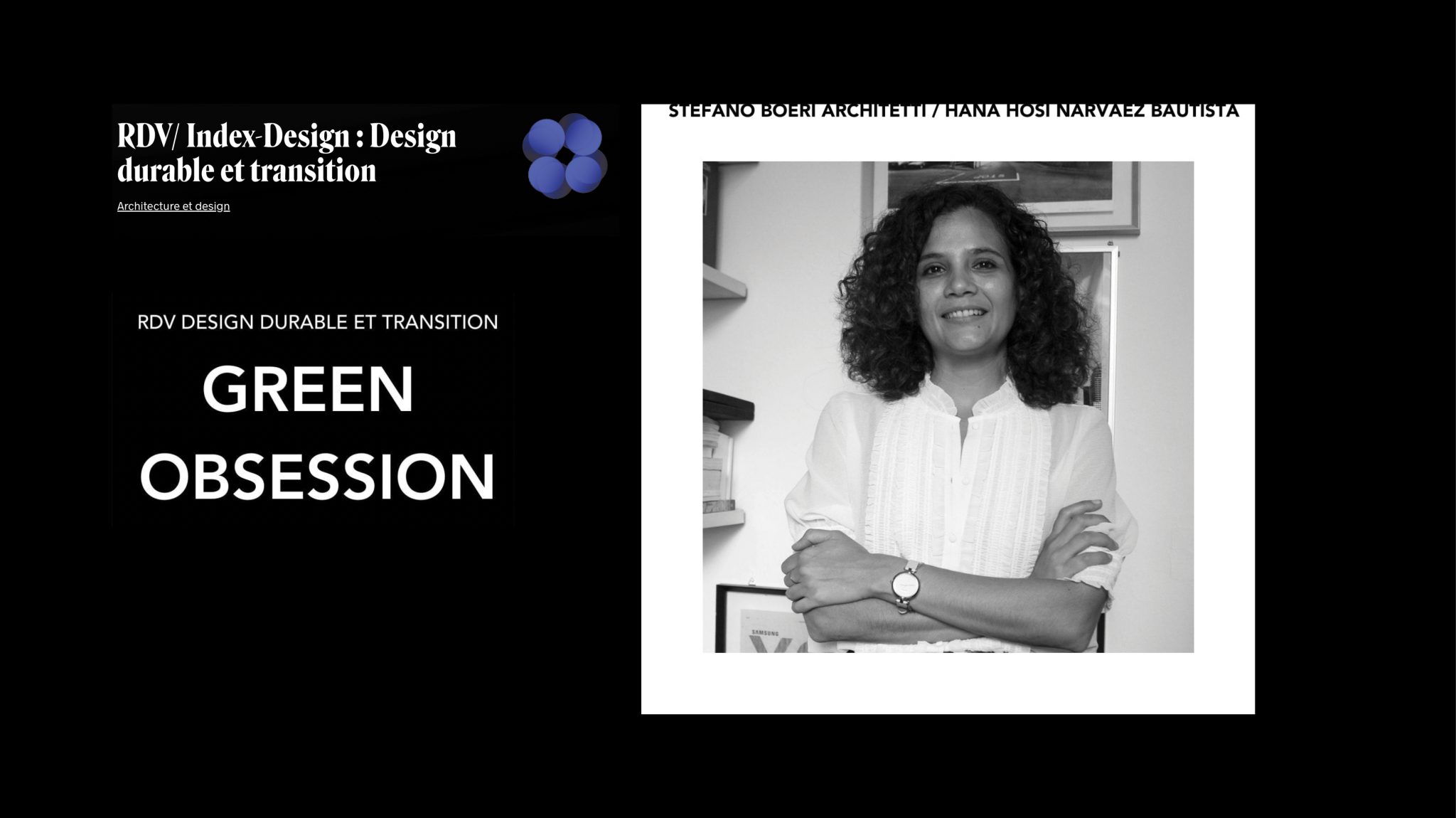Hana Narvaez al Design durable et transition