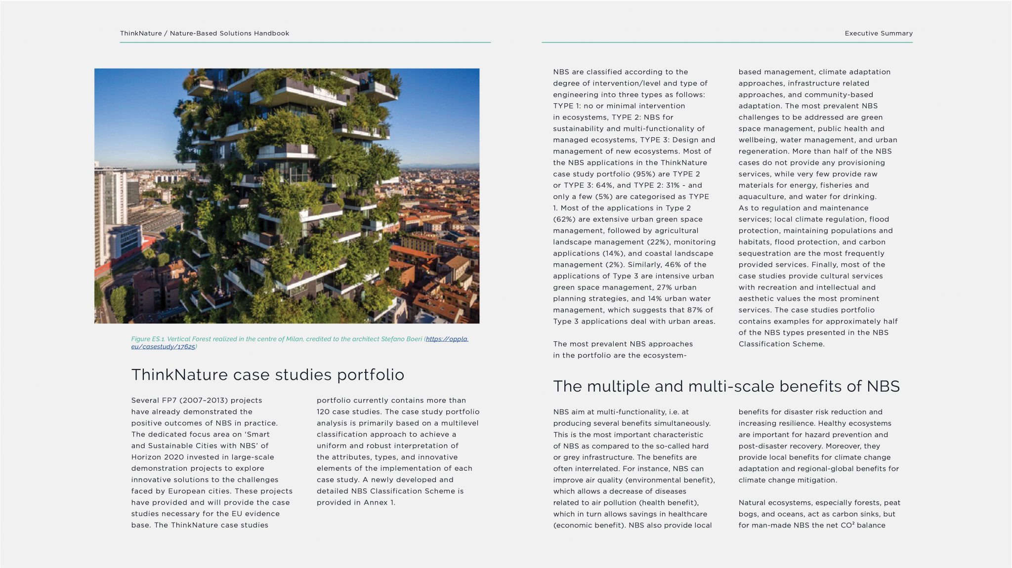 il Bosco Verticale nel ThinkNature handbook