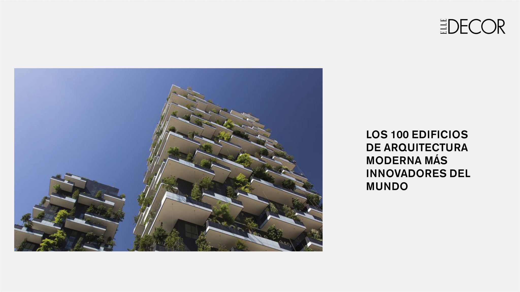 bosco verticale su elle decor