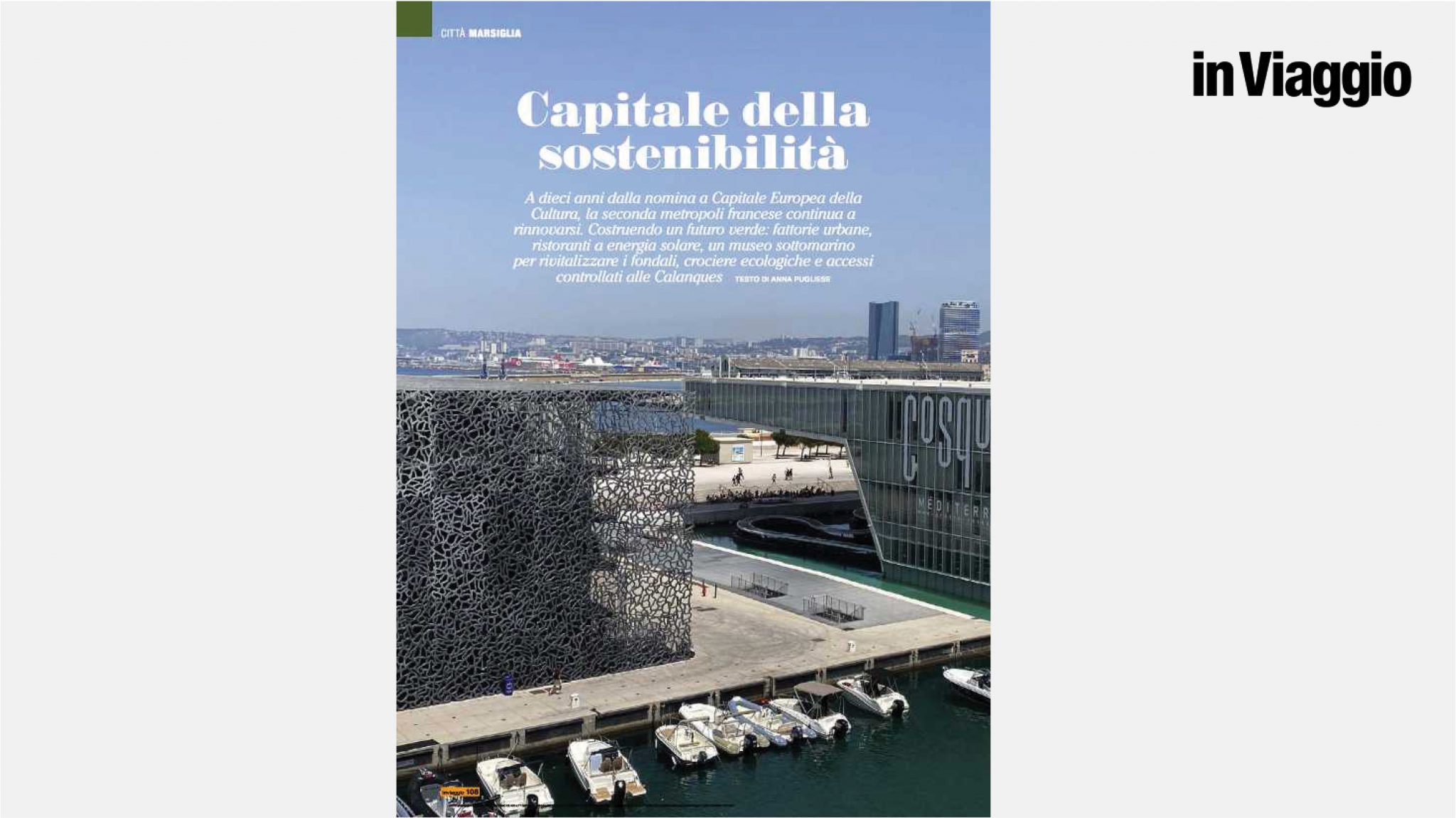 villa mèditerranèe nella rivista InViaggio