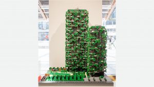 Bosco Verticale nel negozio LEGO