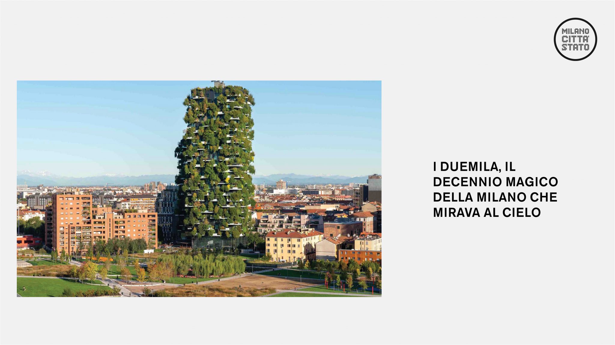 bosco verticale su milano città stato