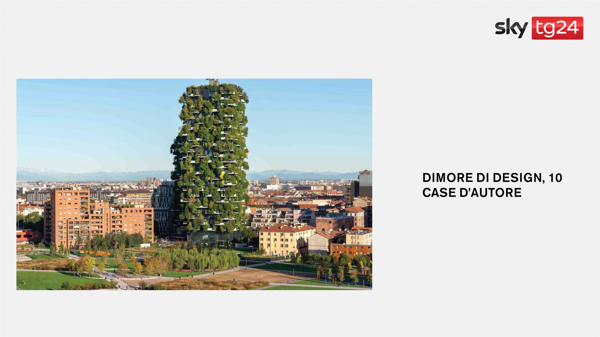 bosco verticale su Sky TG24