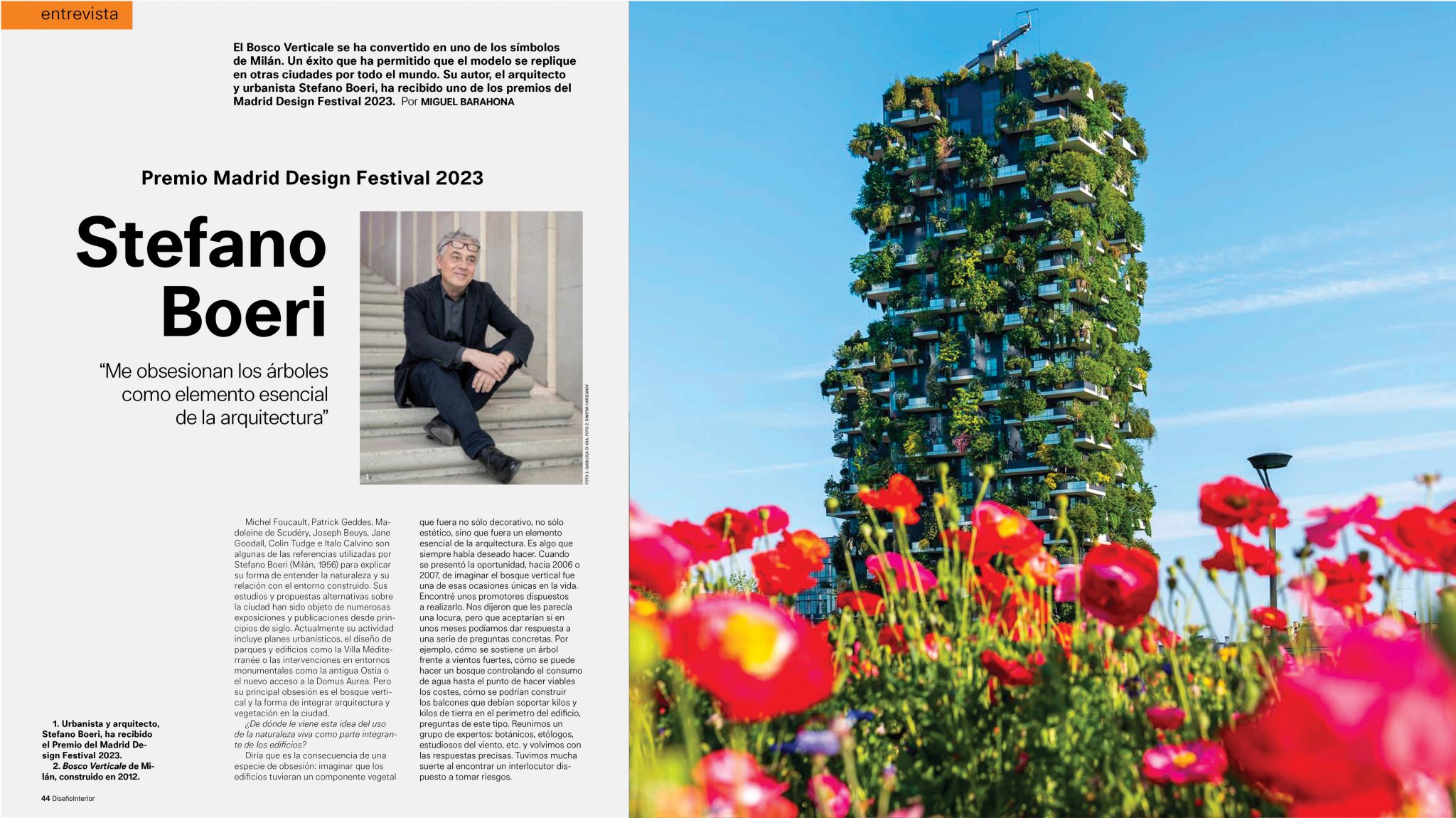 stefano boeri su diseño interior