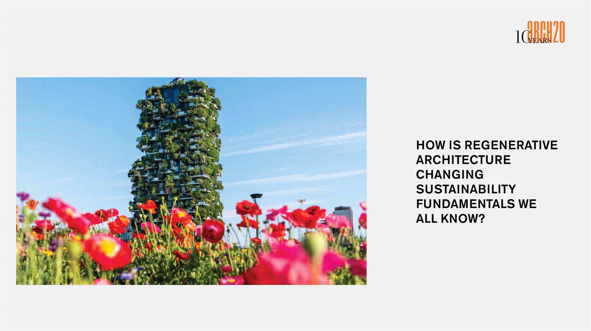 Bosco Verticale su Arch2O