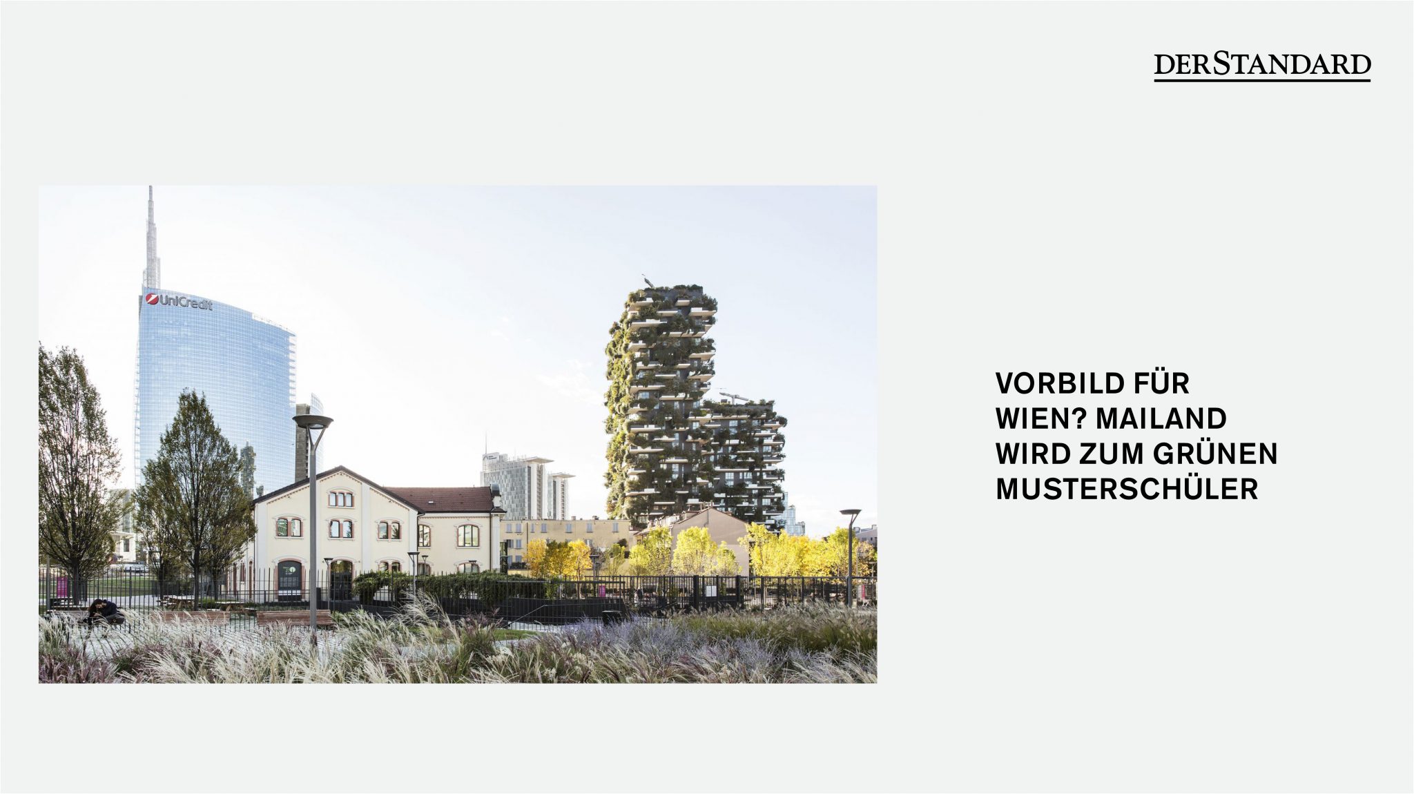 Bosco Verticale in Der Standard