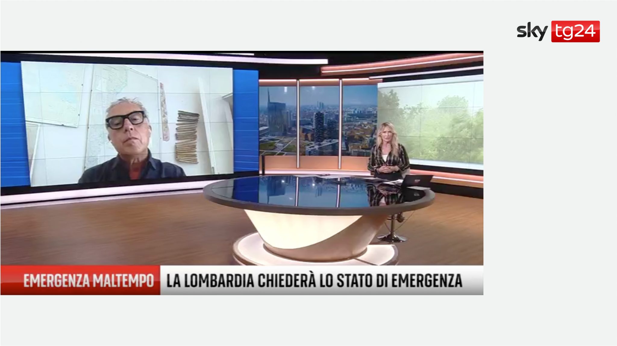 Stefano Boeri intervistato su Sky Tg24