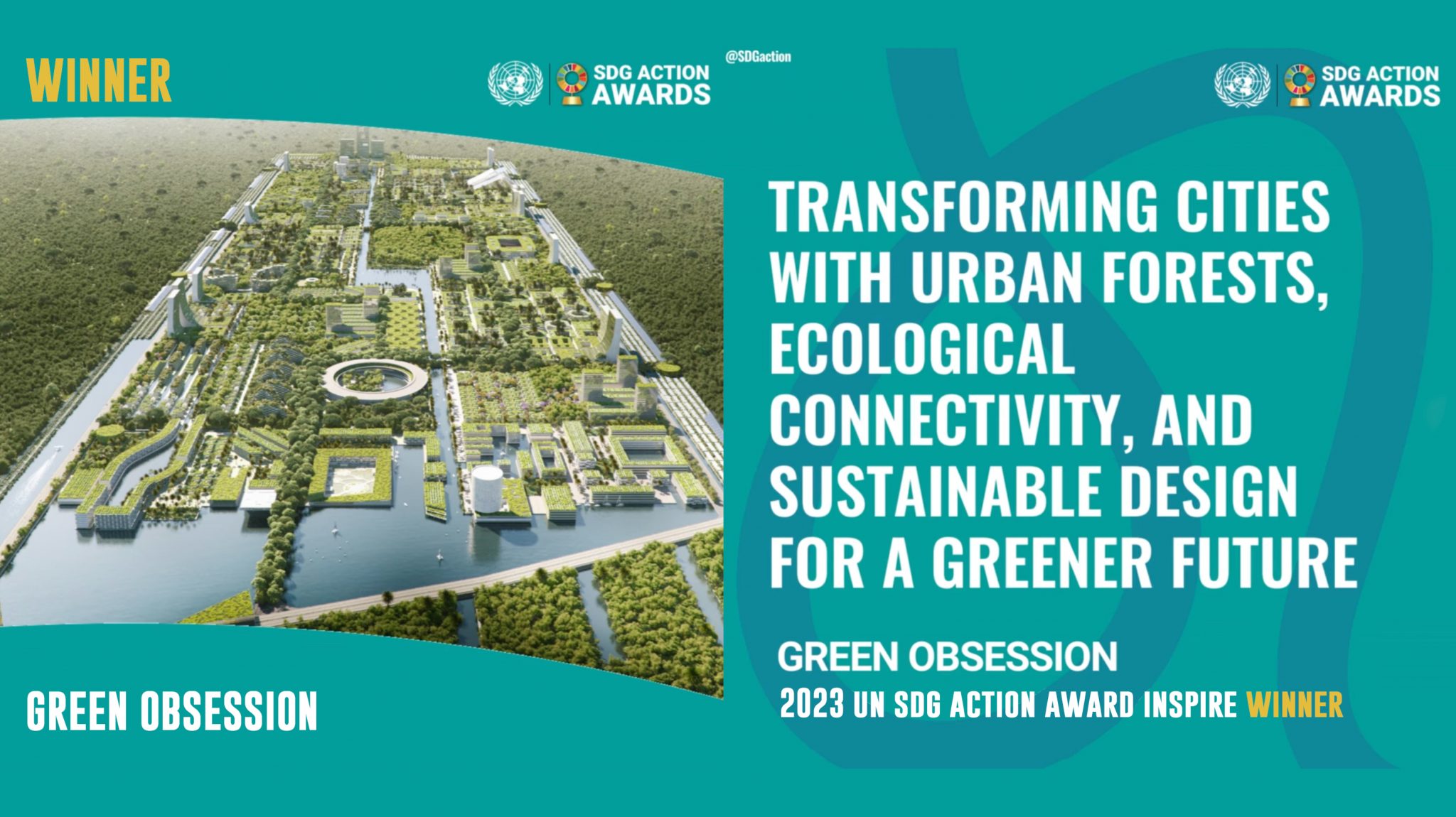 Green Obsession winner degli SDG Action Award