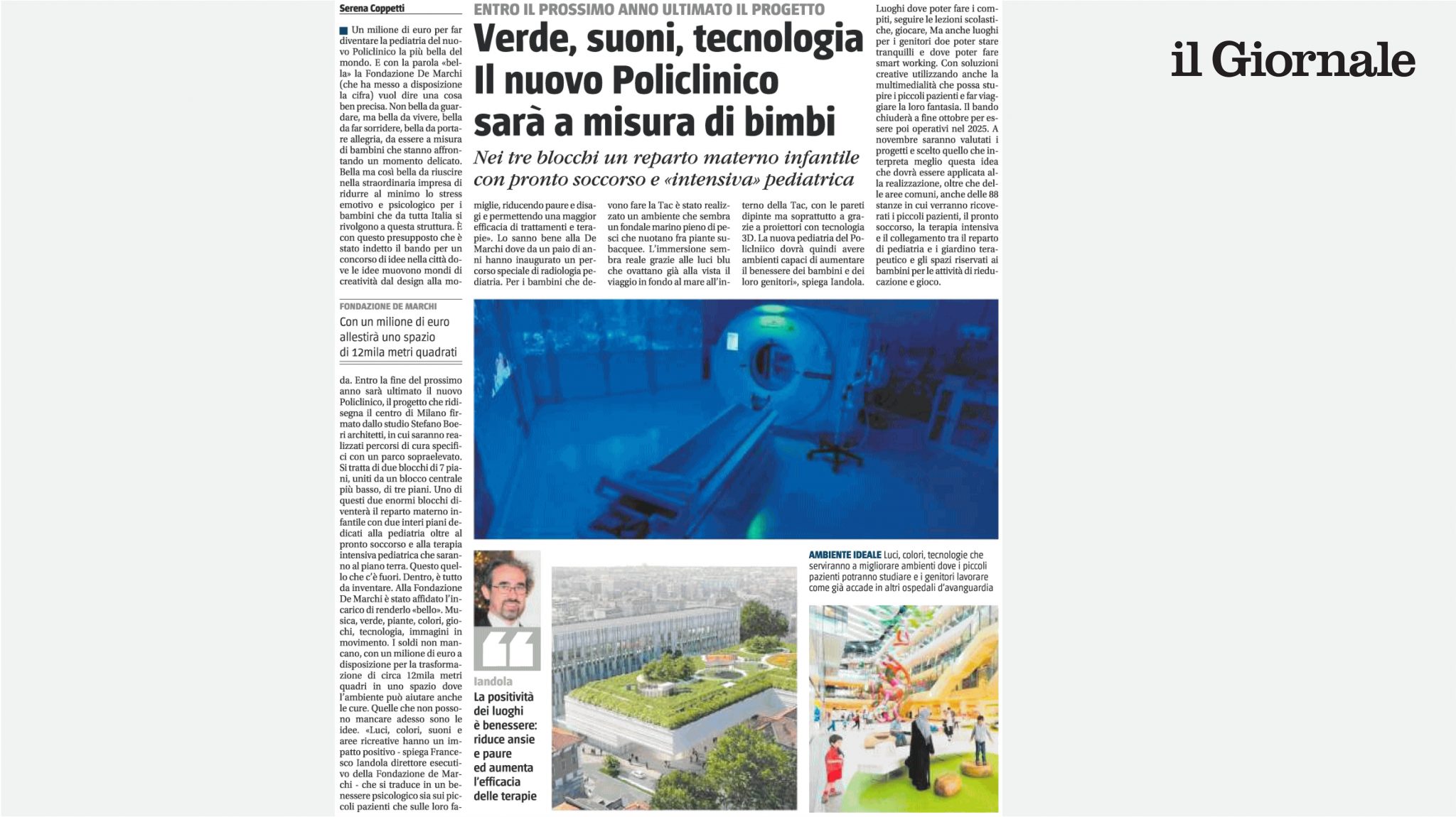 nuovo policlinico su il giornale