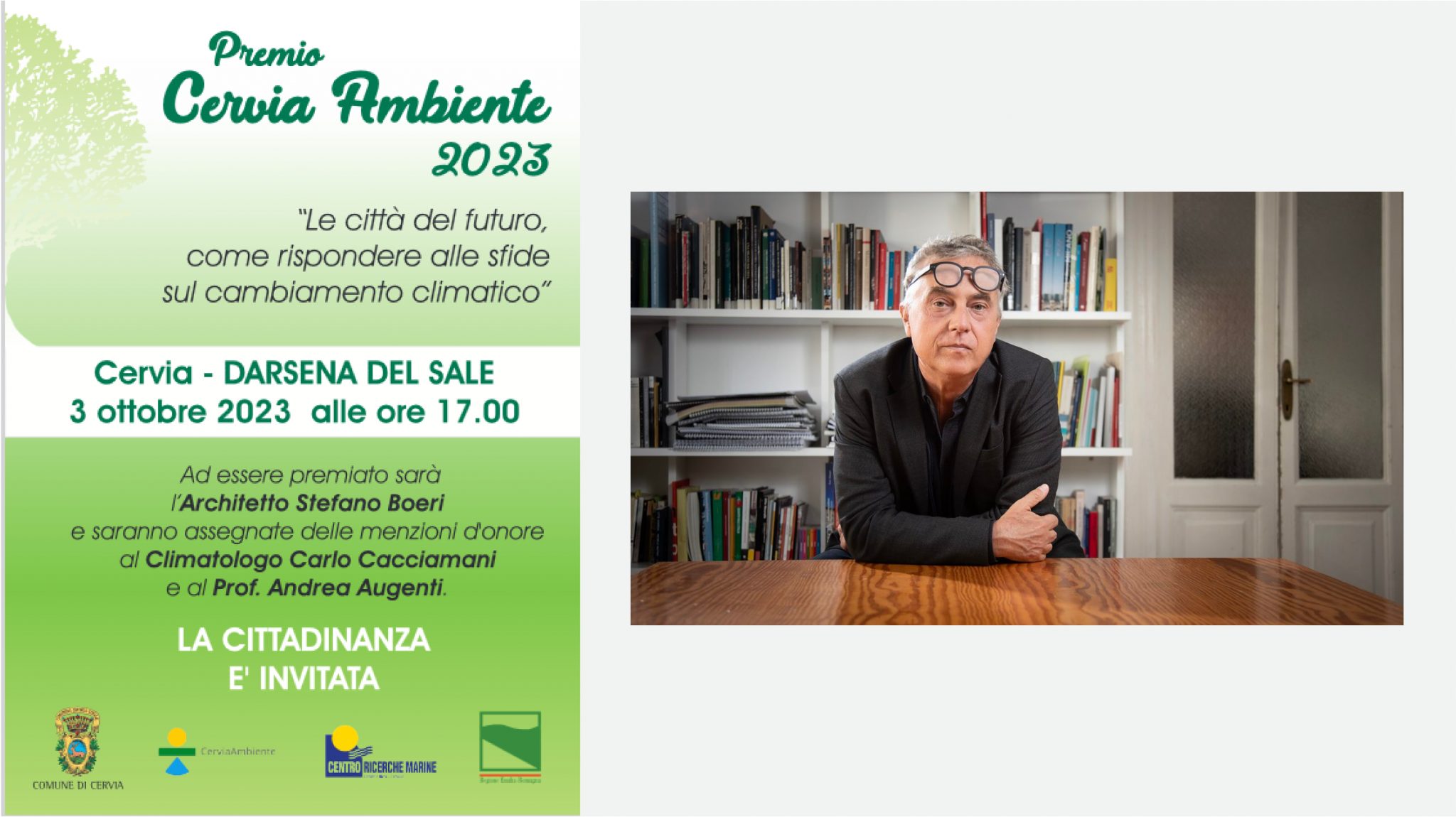 Premio CereviaAmbiente a Stefano Boeri