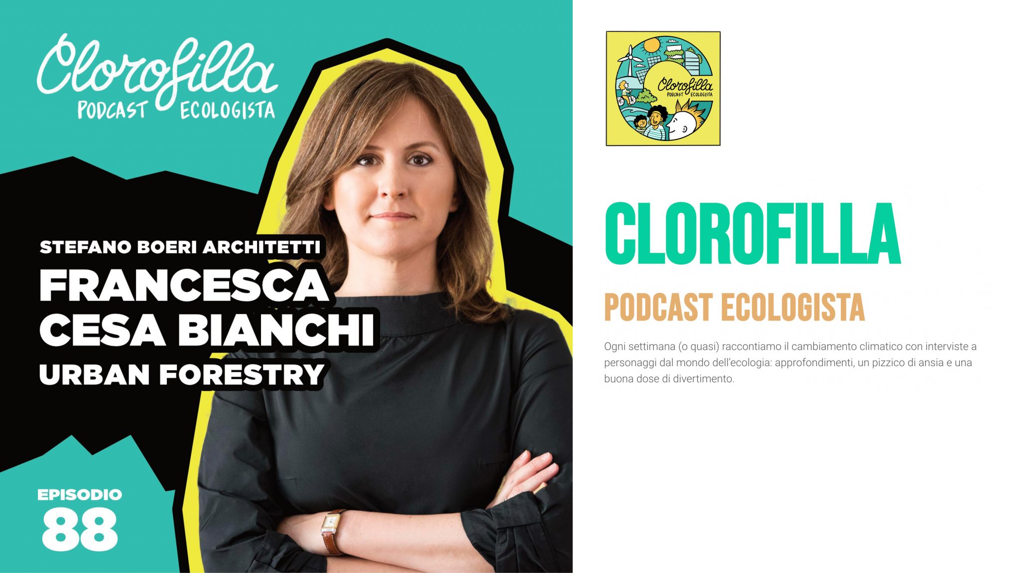 Francesca Cesa Bianchi ospite a Clorofilla podcast