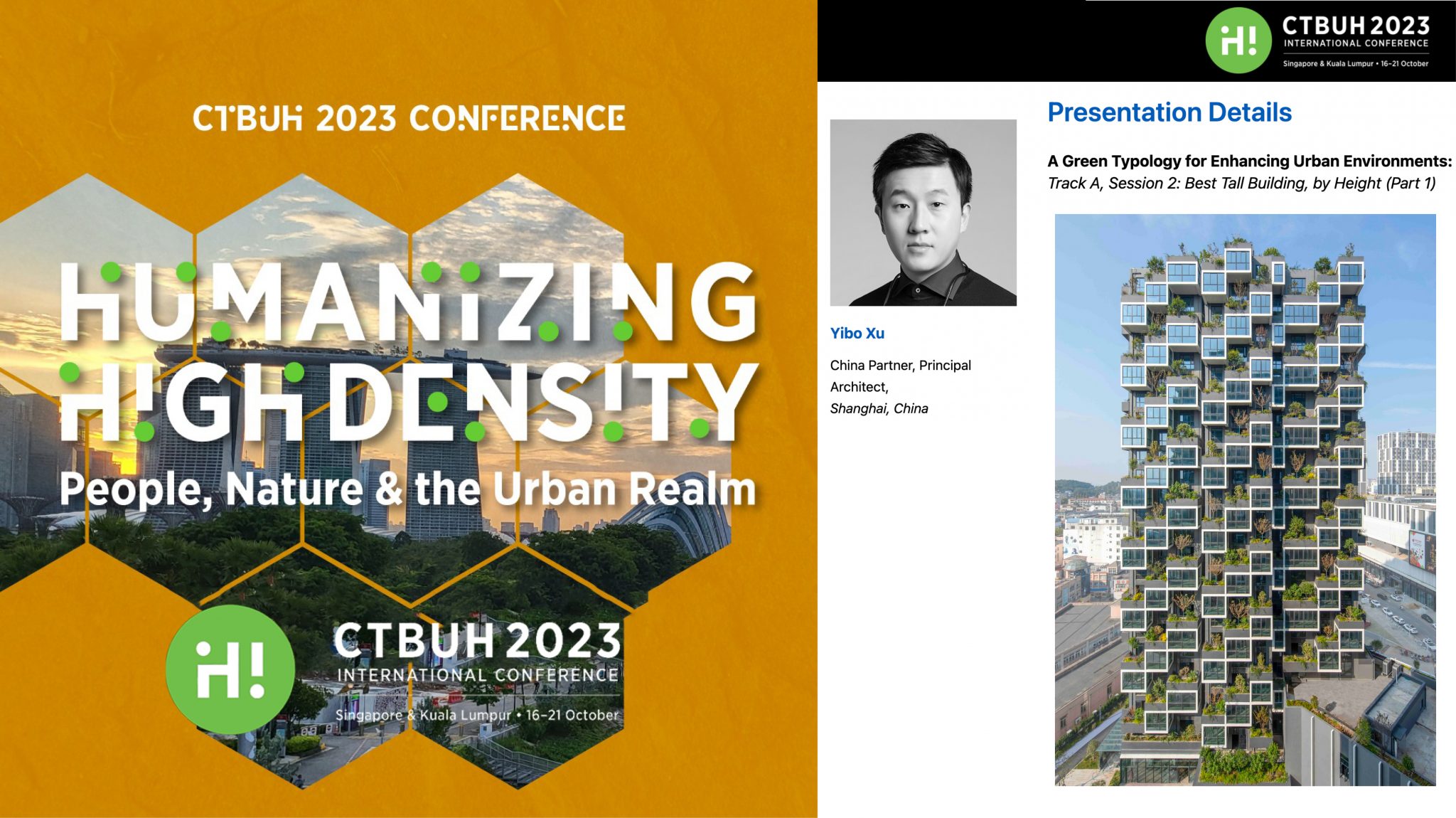 Yibo Xu a CTBUH International Conference