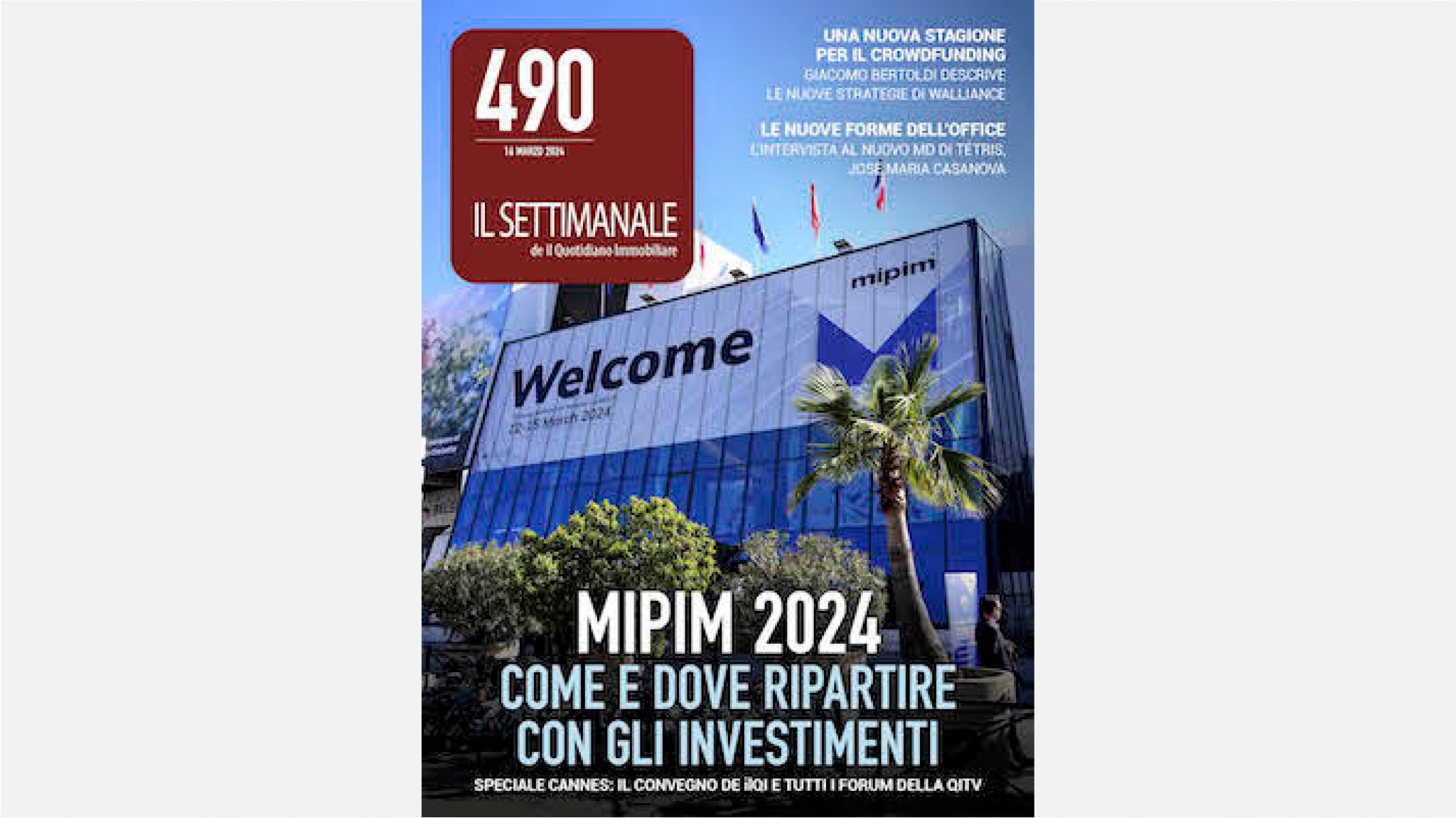 MIPIM 2024 su il quotidiano immobiliare