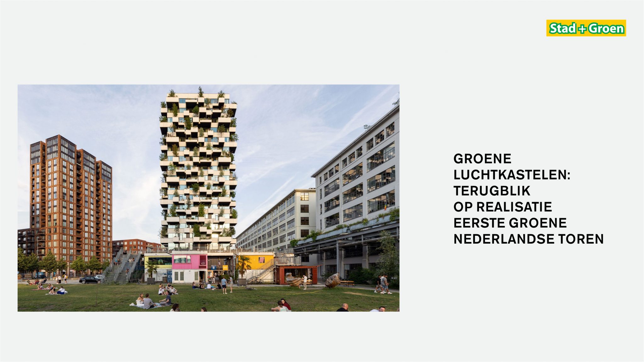 Trudo Vertical Forest su Stad+Groen