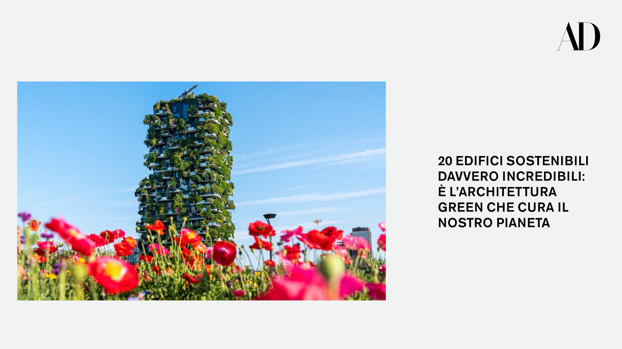 Bosco Verticale su ad italia