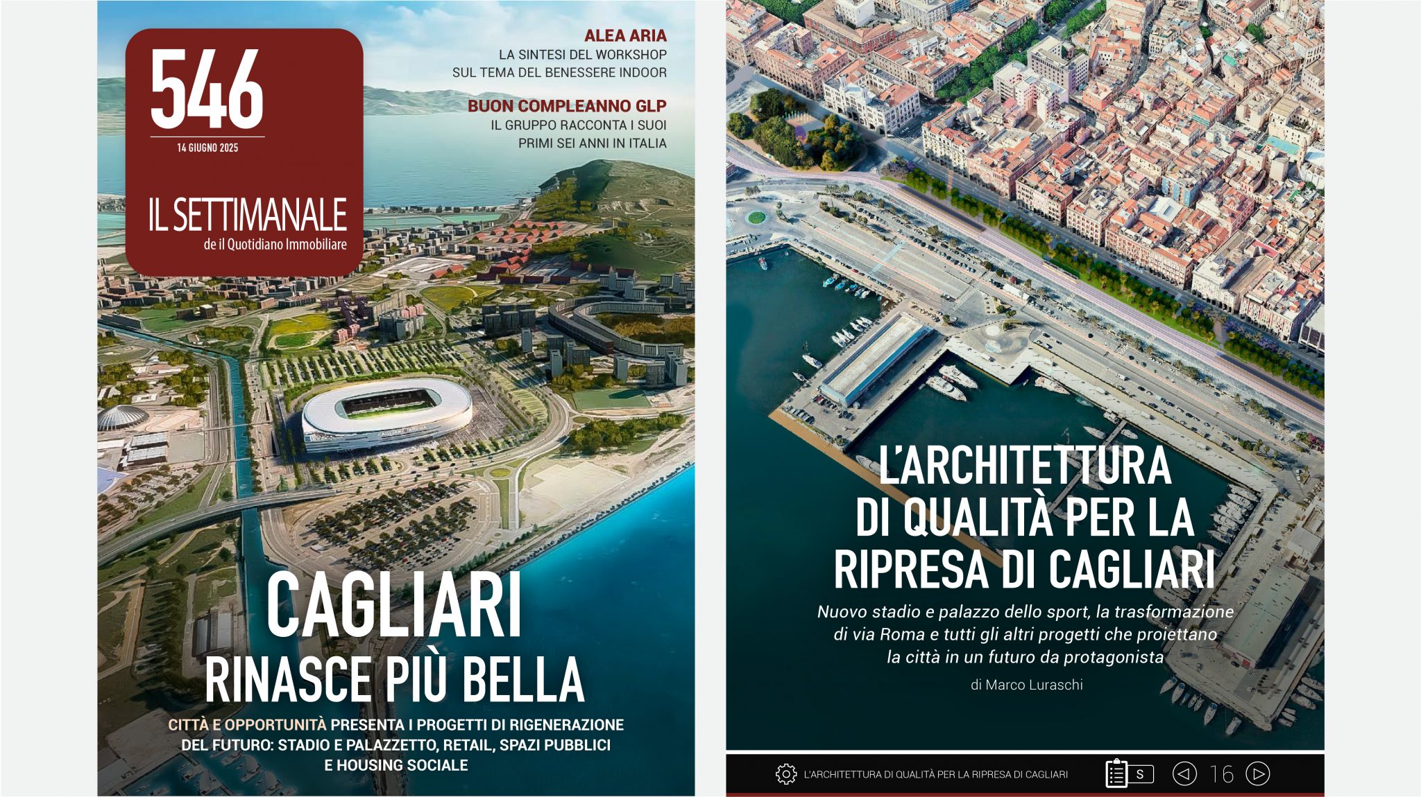 Lungomare di Cagliari su Il Quotidiano Immobiliare