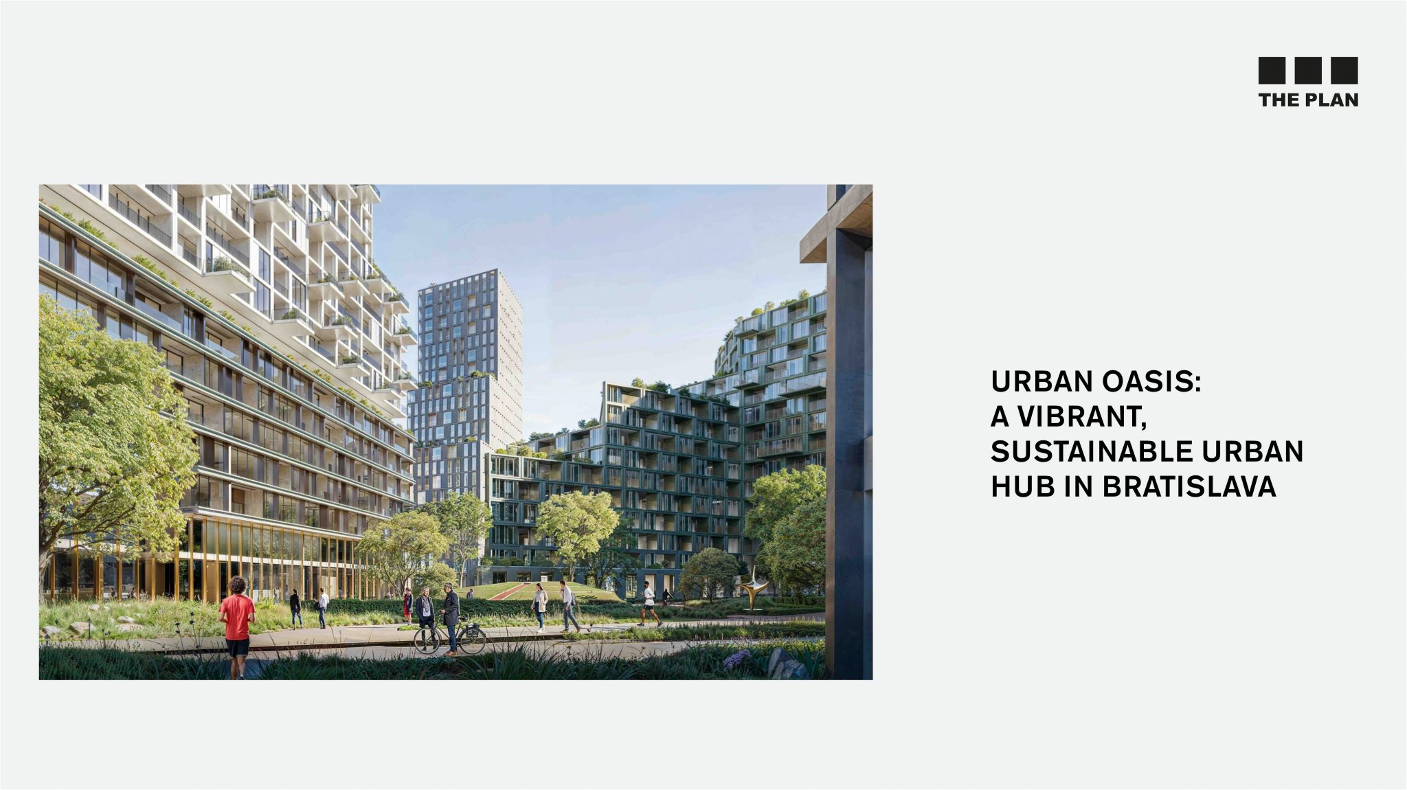 Urban Oasis in the plan