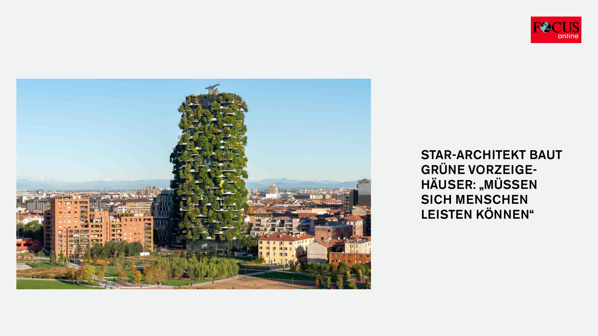 Sterfano Boeri su Focus Online